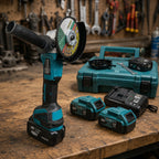 Flex Portabil Unghiular cu 2 Acumulatori 48V